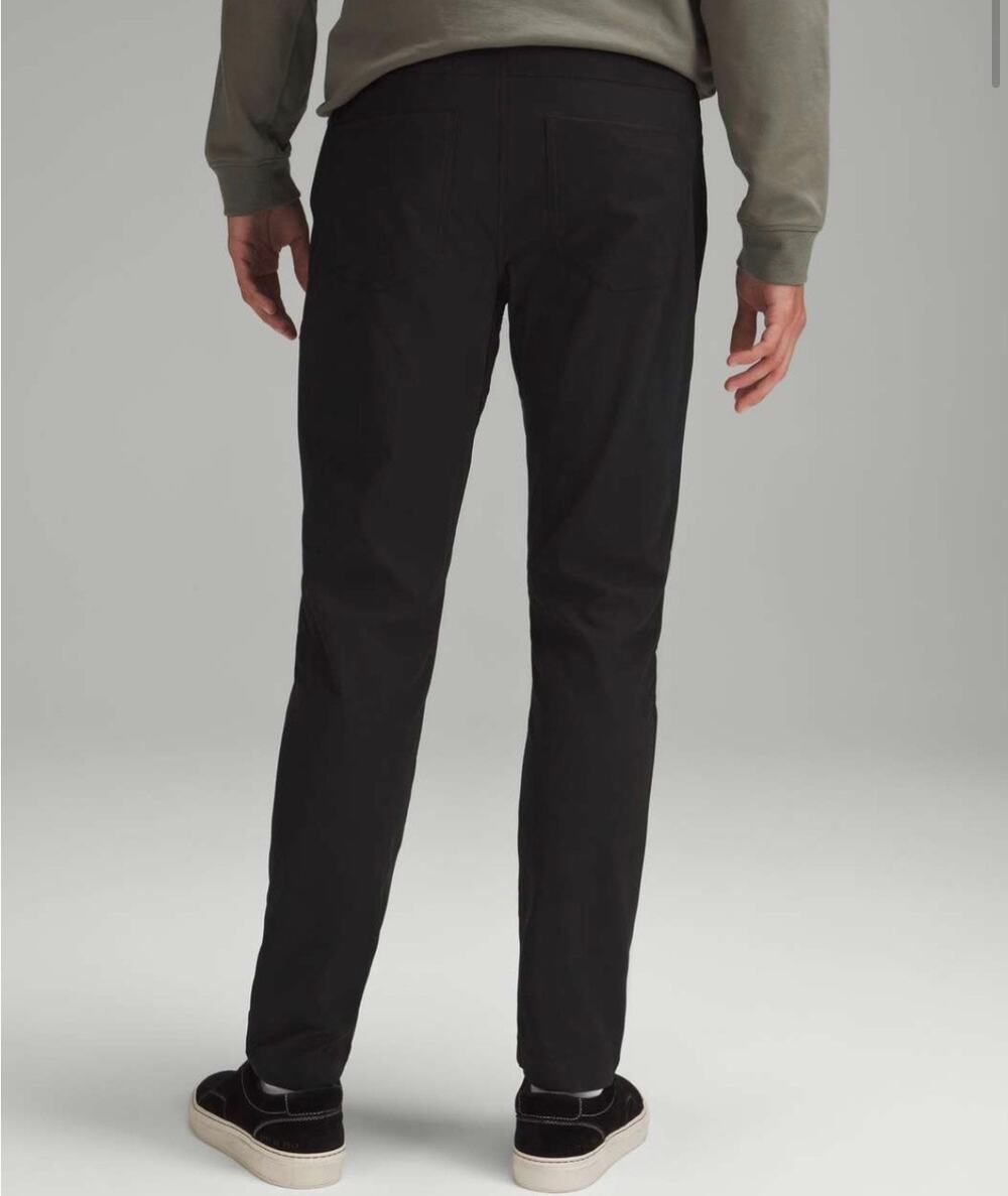 Lululemon ABC Slim-Fit Pant Warpstreme Black Size 33